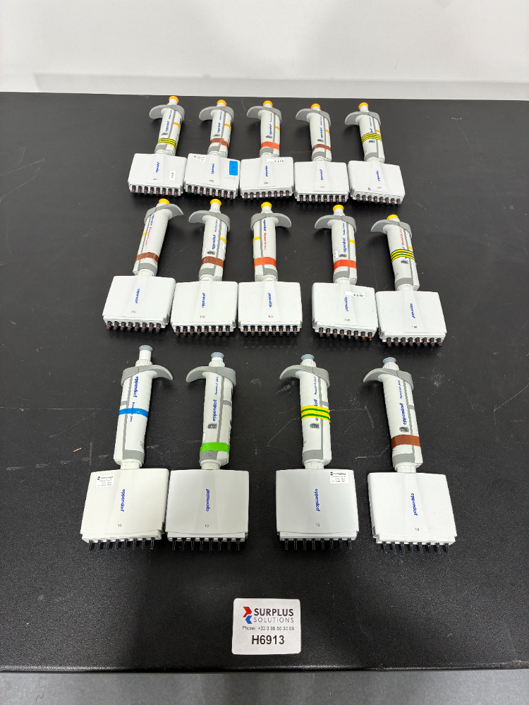 Image of Eppendorf Set of 14 Research Plus Pipettes